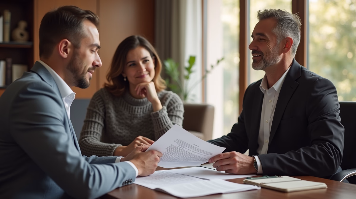 The probate staff working under Managing Partner Steven Farley Bliss focused on Riverside County probate matters is shown meeting with clients in our Southern California office addressing critical legal details discussing What is a Trustee Notification in California