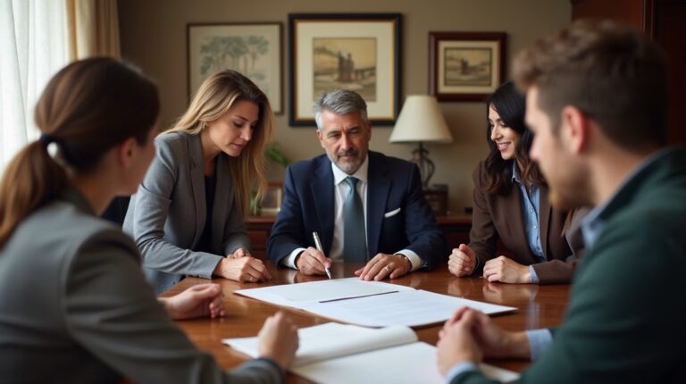 The dedicated trusts staff at The Law Firm of Steven F Bliss Esq focused on Riverside County trust matters meets with clients to manage the trust administration process to sign vital paperwork discussing What is a change in ownership form for California real estate