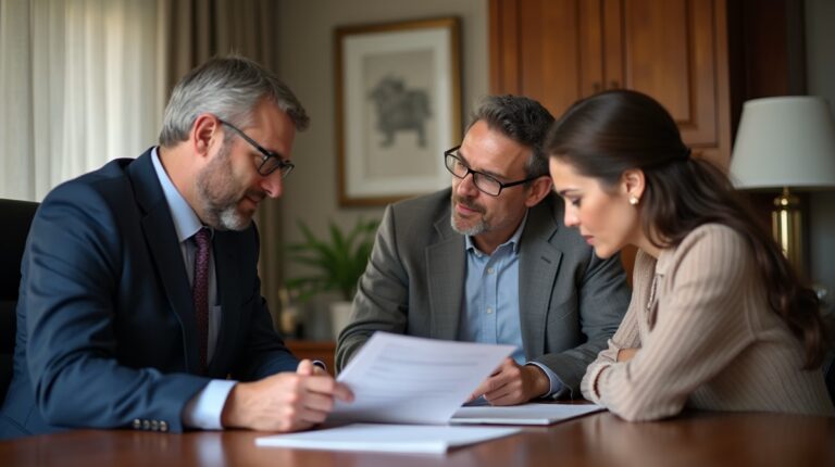The dedicated trusts staff at The Law Firm of Steven F Bliss Esq focused on Riverside County trust matters meets with clients to manage the trust administration process to sign vital paperwork discussing What is a legal disaster waiting to happen in estate planning