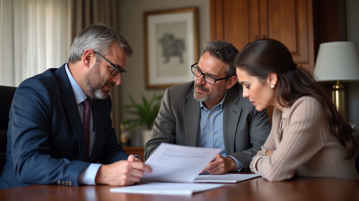 The dedicated trusts staff at The Law Firm of Steven F Bliss Esq focused on Riverside County trust matters meets with clients to manage the trust administration process to sign vital paperwork discussing What is a legal disaster waiting to happen in estate planning