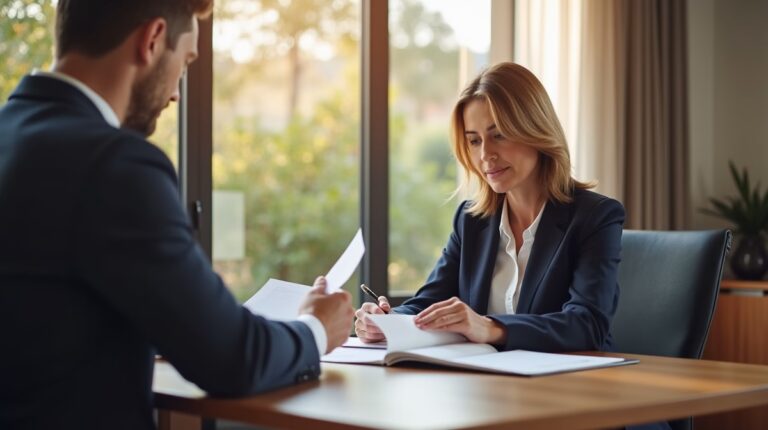 The dedicated trusts staff at The Law Firm of Steven F Bliss Esq focused on Riverside County trust matters meets with clients to manage the trust administration process to sign vital paperwork discussing What is a trust surcharge in a legal dispute