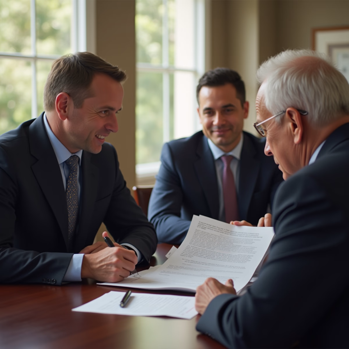 The dedicated trusts staff at The Law Firm of Steven F Bliss Esq focused on Riverside County trust matters meets with clients to manage the trust administration process to sign vital paperwork discussing What is an Automatic Stay and How Does it Apply
