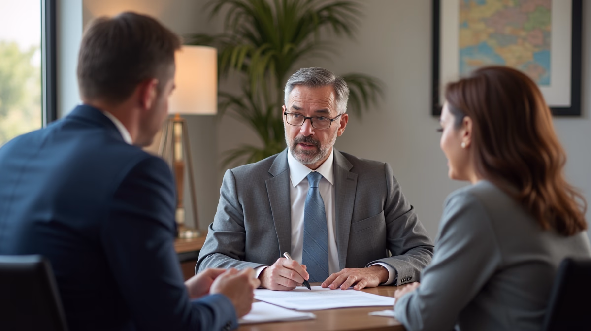 The probate staff working under Managing Partner Steven Farley Bliss focused on Riverside County probate matters is shown meeting with clients in our Southern California office addressing critical legal details discussing What is an Omitted Spouse Claim
