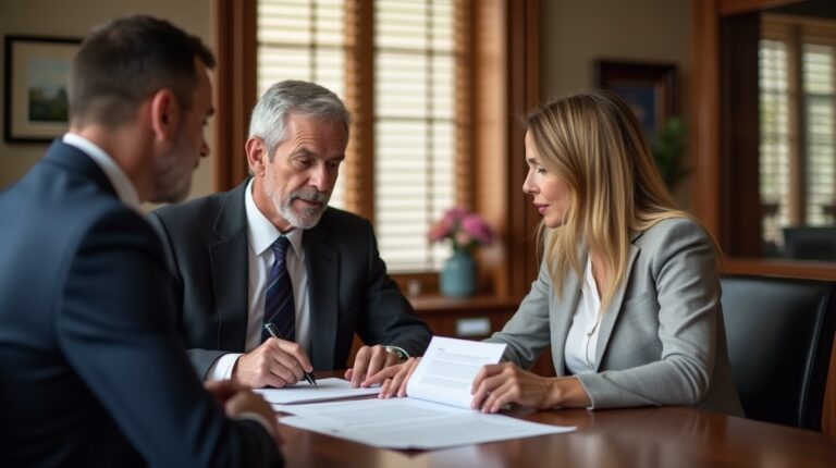 The dedicated trusts staff at The Law Firm of Steven F Bliss Esq focused on Riverside County trust matters meets with clients to manage the trust administration process to sign vital paperwork discussing What is the CourtOrdered Mediation Process