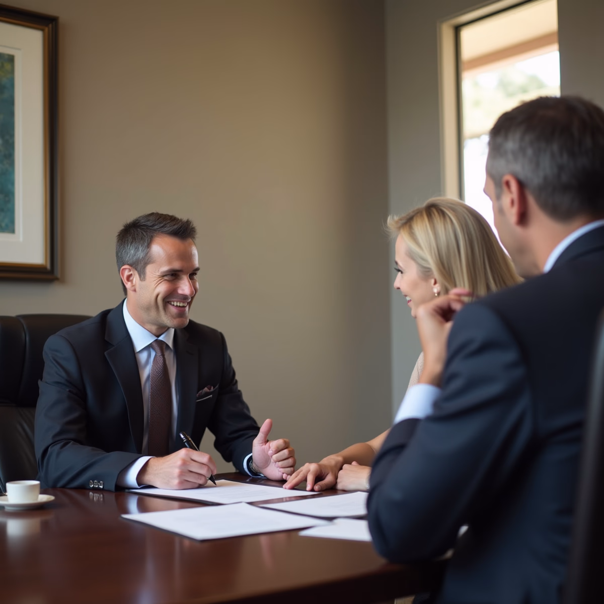 The probate staff working under Managing Partner Steven Farley Bliss focused on Riverside County probate matters is shown meeting with clients in our Southern California office addressing critical legal details discussing What is the Notice of Petition and When Do I Use It