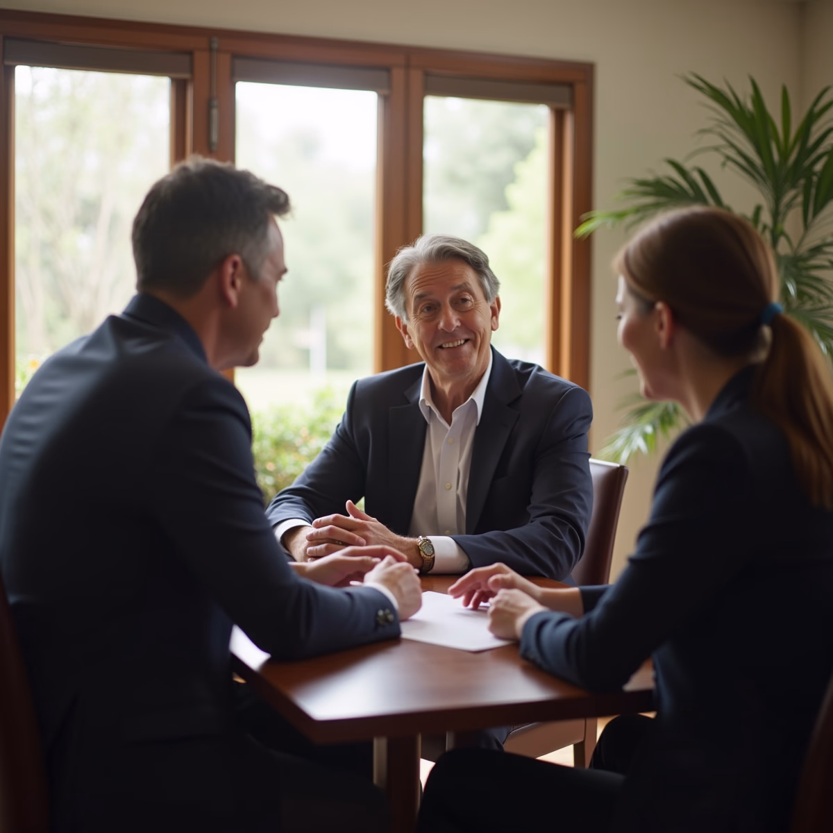 The probate staff working under Managing Partner Steven Farley Bliss focused on Riverside County probate matters is shown meeting with clients in our Southern California office addressing critical legal details discussing What is the Petition for Succession and How Does it Differ from Probate