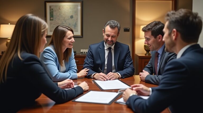 The probate staff working under Managing Partner Steven Farley Bliss focused on Riverside County probate matters is shown meeting with clients in our Southern California office addressing critical legal details discussing What is the Section 9202 Notice Requirement