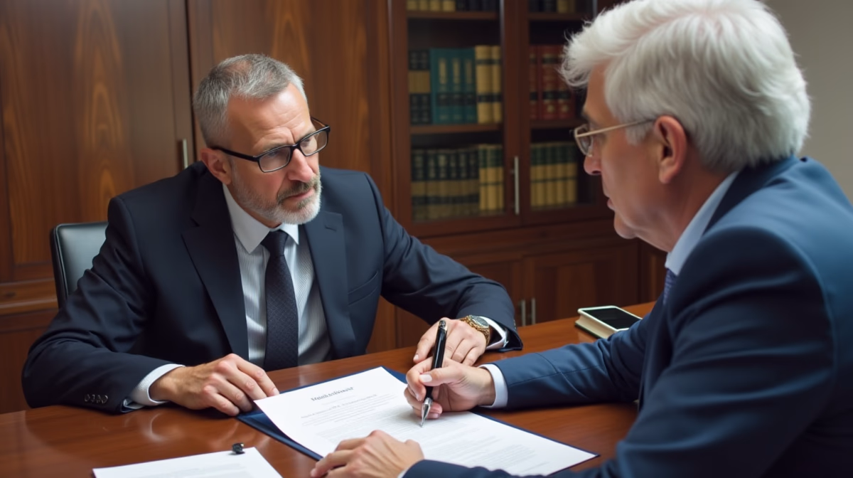 The dedicated trusts staff at The Law Firm of Steven F Bliss Esq focused on Riverside County trust matters meets with clients to manage the trust administration process to sign vital paperwork discussing What is the consequence of failing to record a deed for Temecula property