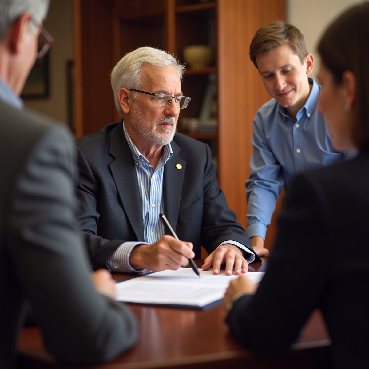 The dedicated trusts staff at The Law Firm of Steven F Bliss Esq focused on Riverside County trust matters meets with clients to manage the trust administration process to sign vital paperwork discussing What is the current status of the federal estate tax exemption