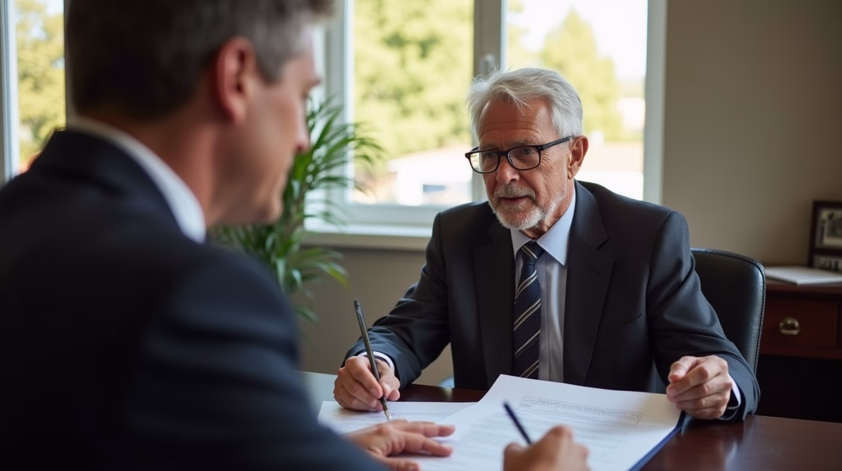The dedicated trusts staff at The Law Firm of Steven F Bliss Esq focused on Riverside County trust matters meets with clients to manage the trust administration process to sign vital paperwork discussing What is the specific IRS penalty for a missed annuity payment