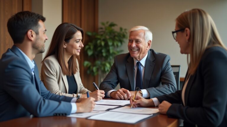 The dedicated trusts staff at The Law Firm of Steven F Bliss Esq focused on Riverside County trust matters meets with clients to manage the trust administration process to sign vital paperwork discussing What is the specific process for filing a final accounting for a GRAT