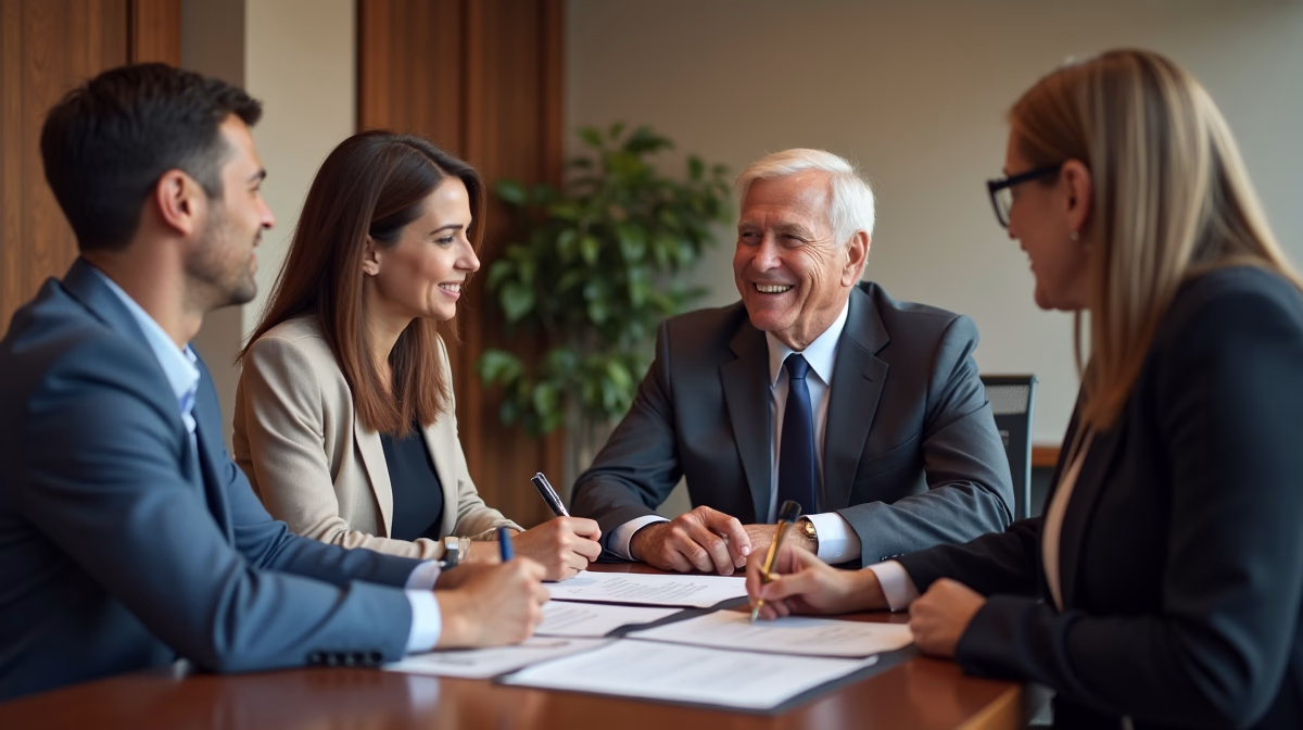 The dedicated trusts staff at The Law Firm of Steven F Bliss Esq focused on Riverside County trust matters meets with clients to manage the trust administration process to sign vital paperwork discussing What is the specific process for filing a final accounting for a GRAT