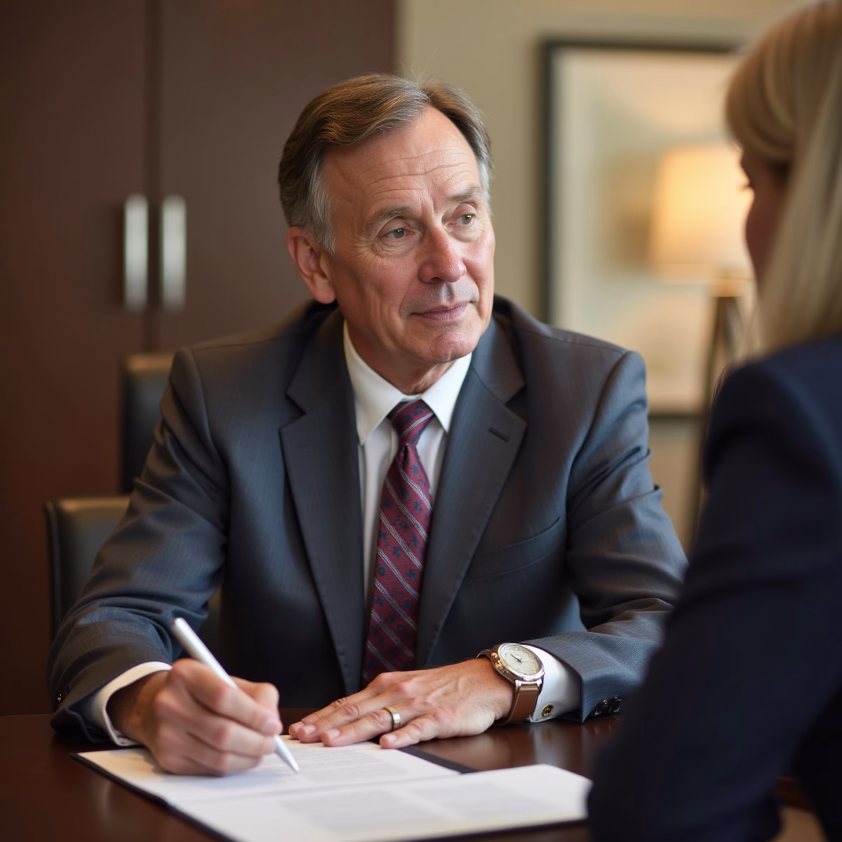 The dedicated trusts staff at The Law Firm of Steven F Bliss Esq focused on Riverside County trust matters meets with clients to manage the trust administration process to sign vital paperwork discussing What separates a successful California trust distribution from a costly battle over interpretation and accounting
