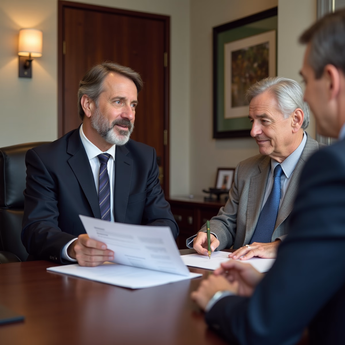 The probate staff working under Managing Partner Steven Farley Bliss focused on Riverside County probate matters is shown meeting with clients in our Southern California office addressing critical legal details discussing What separates an efficient California probate process from a drawnout conflict over authority and assets