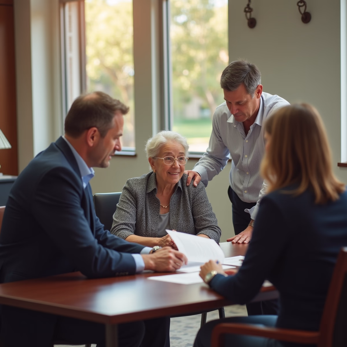 The probate staff working under Managing Partner Steven Farley Bliss focused on Riverside County probate matters is shown meeting with clients in our Southern California office addressing critical legal details discussing What separates an efficient California probate process from a drawnout conflict over authority and assets