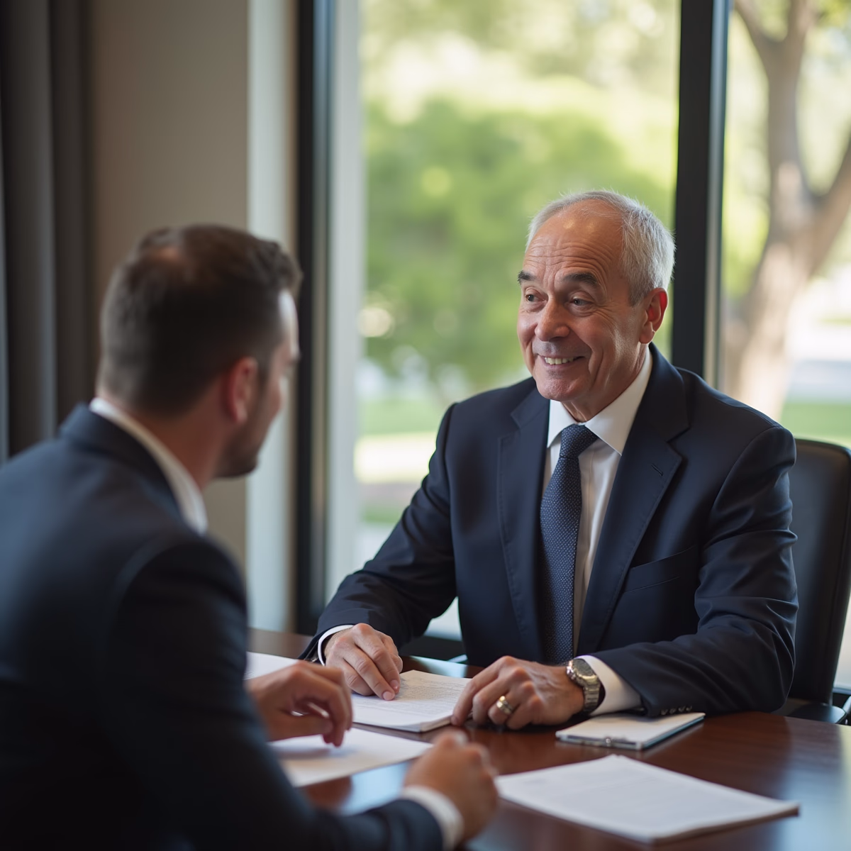 The probate staff working under Managing Partner Steven Farley Bliss focused on Riverside County probate matters is shown meeting with clients in our Southern California office addressing critical legal details discussing What triggers the 12Month Concern