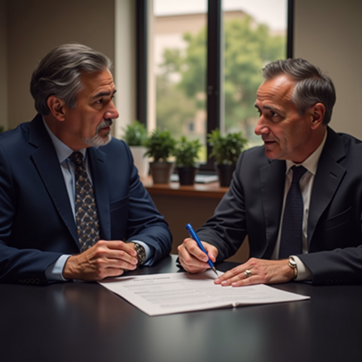 The probate staff working under Managing Partner Steven Farley Bliss focused on Riverside County probate matters is shown meeting with clients in our Southern California office addressing critical legal details discussing Whats the Best Way to Handle Multiple Accounts
