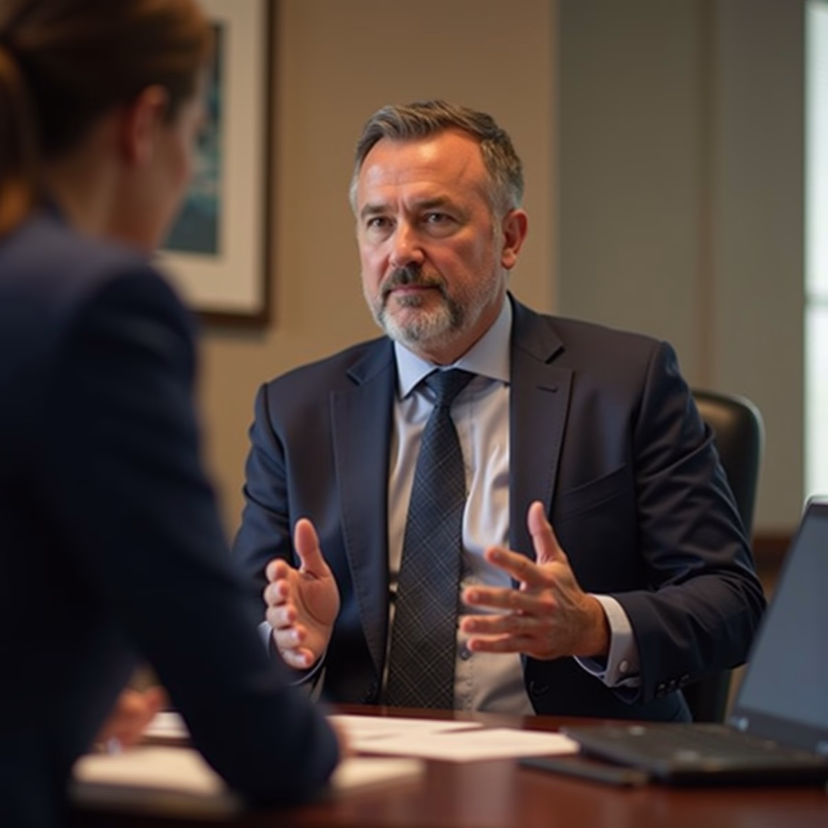 The probate staff working under Managing Partner Steven Farley Bliss focused on Riverside County probate matters is shown meeting with clients in our Southern California office addressing critical legal details discussing Whats the Difference Between Probate and Administration