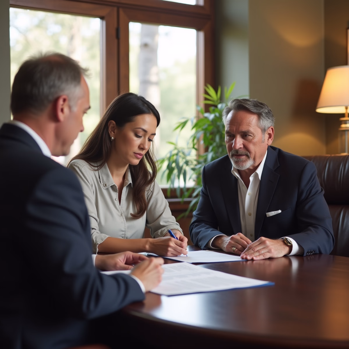 The probate staff working with Managing Partner Steven Farley Bliss helping Riverside County families from our San Diego office consults with appointed administrators in our San Diego office handling critical legal details discussing Whats the Difference Between Probate and Trust Administration