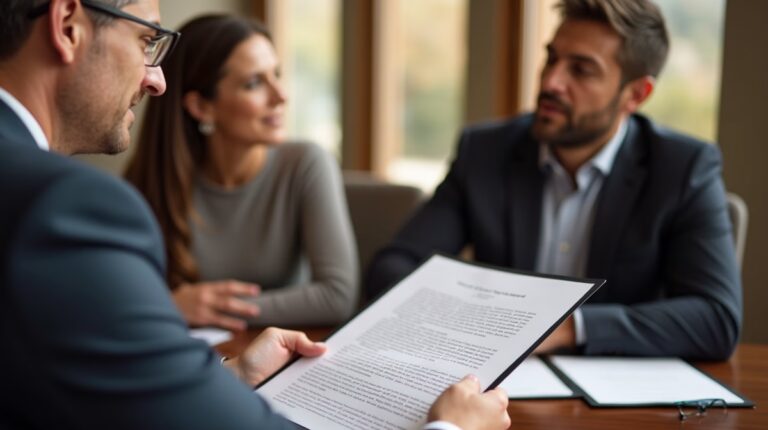 The probate staff working under Managing Partner Steven Farley Bliss focused on Riverside County probate matters is shown meeting with clients in our Southern California office addressing critical legal details discussing When to Use a Succession Petition