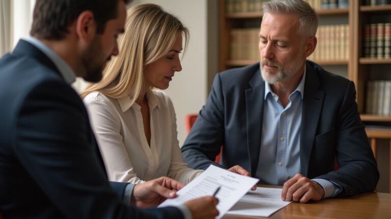 The probate staff working under Managing Partner Steven Farley Bliss focused on Riverside County probate matters is shown meeting with clients in our Southern California office addressing critical legal details discussing Who Signs the Proof of Service