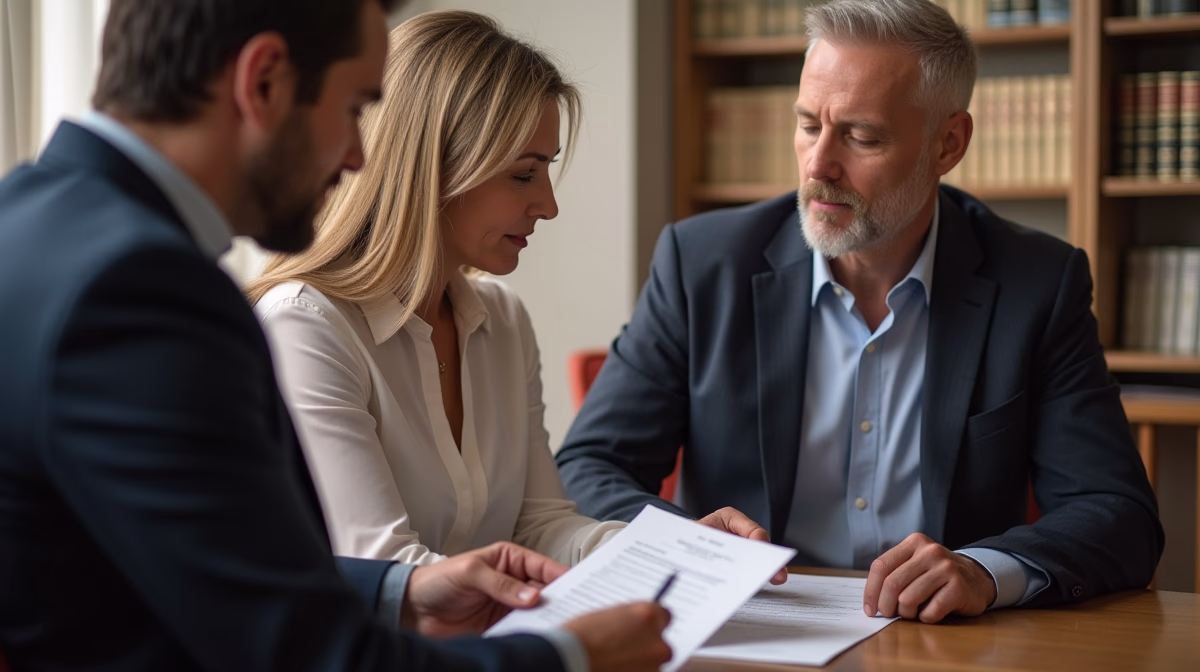 The probate staff working under Managing Partner Steven Farley Bliss focused on Riverside County probate matters is shown meeting with clients in our Southern California office addressing critical legal details discussing Who Signs the Proof of Service