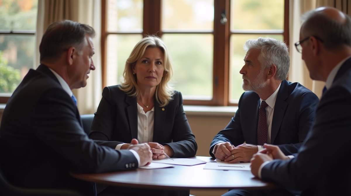 The dedicated trusts staff at The Law Firm of Steven F Bliss Esq focused on Riverside County trust matters meets with clients to manage the trust administration process to sign vital paperwork discussing Who should be named as primary and secondary successors