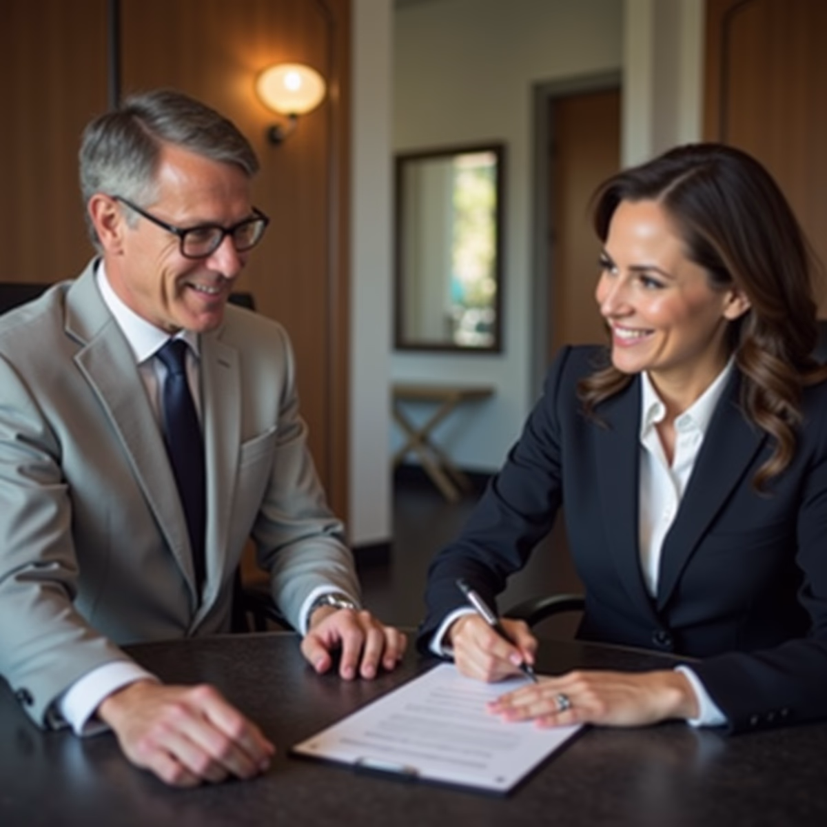 The dedicated trusts staff at The Law Firm of Steven F Bliss Esq focused on Riverside County trust matters meets with clients to manage the trust administration process to sign vital paperwork discussing Why Cant I Just Use the Policys Cash Value