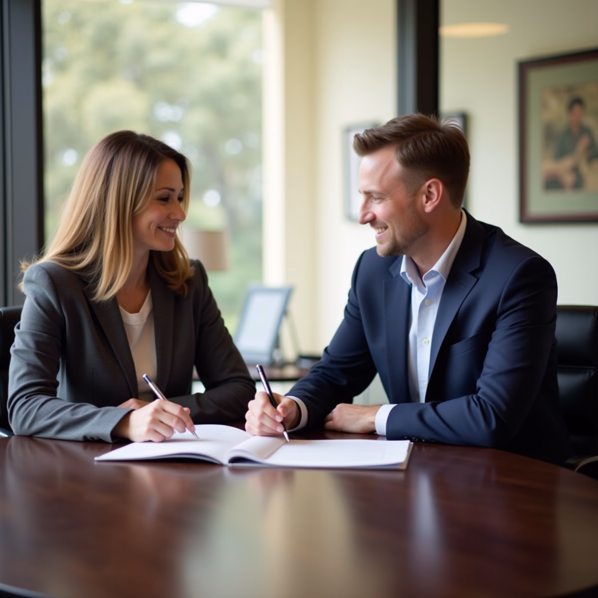 The dedicated trusts staff at The Law Firm of Steven F Bliss Esq focused on Riverside County trust matters meets with clients to manage the trust administration process to sign vital paperwork discussing Why Disputes Arise When Trusts Arent Funded