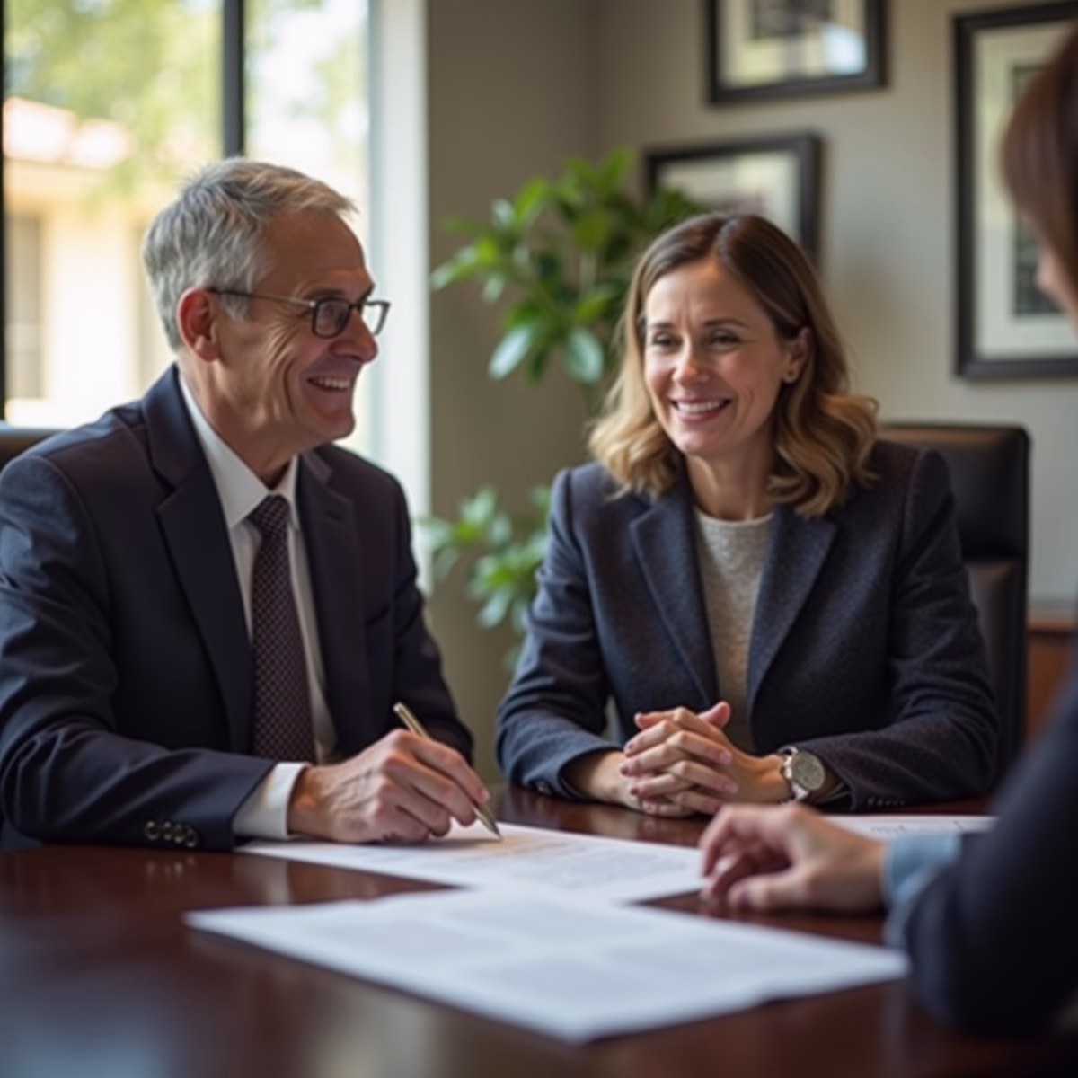 The probate staff working under Managing Partner Steven Farley Bliss focused on Riverside County probate matters is shown meeting with clients in our Southern California office addressing critical legal details discussing Why Do I Need Certified Copies