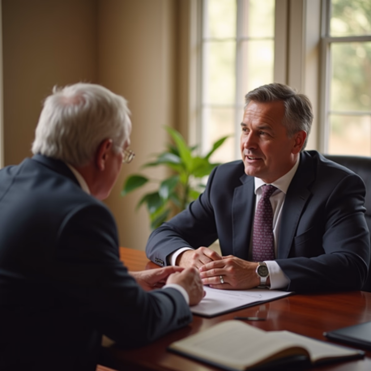 The probate staff working under Managing Partner Steven Farley Bliss focused on Riverside County probate matters is shown meeting with clients in our Southern California office addressing critical legal details discussing Why Does the Court Care Where I Publish