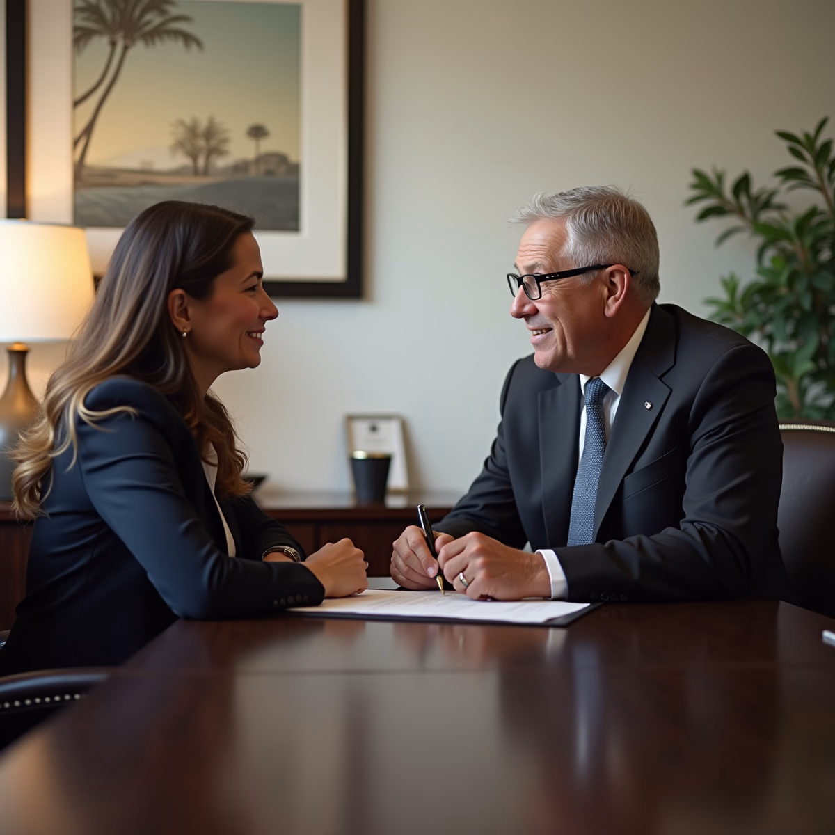 The dedicated trusts staff at The Law Firm of Steven F Bliss Esq focused on Riverside County trust matters meets with clients to manage the trust administration process to sign vital paperwork discussing Why Doesnt the Insurance Company Automatically Know to Pay Someone Else