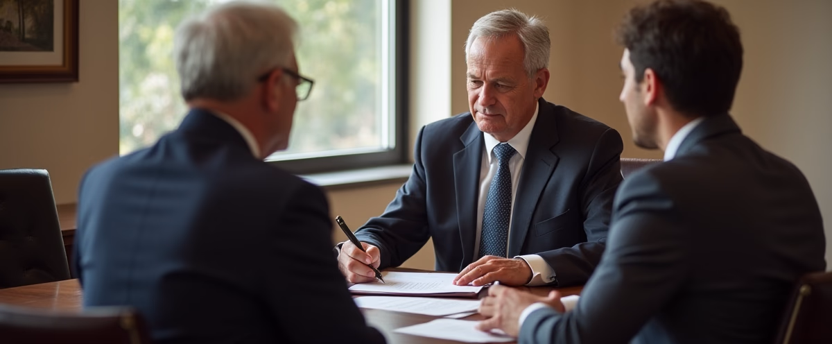 The probate staff working under Managing Partner Steven Farley Bliss focused on Riverside County probate matters is shown meeting with clients in our Southern California office addressing critical legal details discussing Why File a Petition for Probate