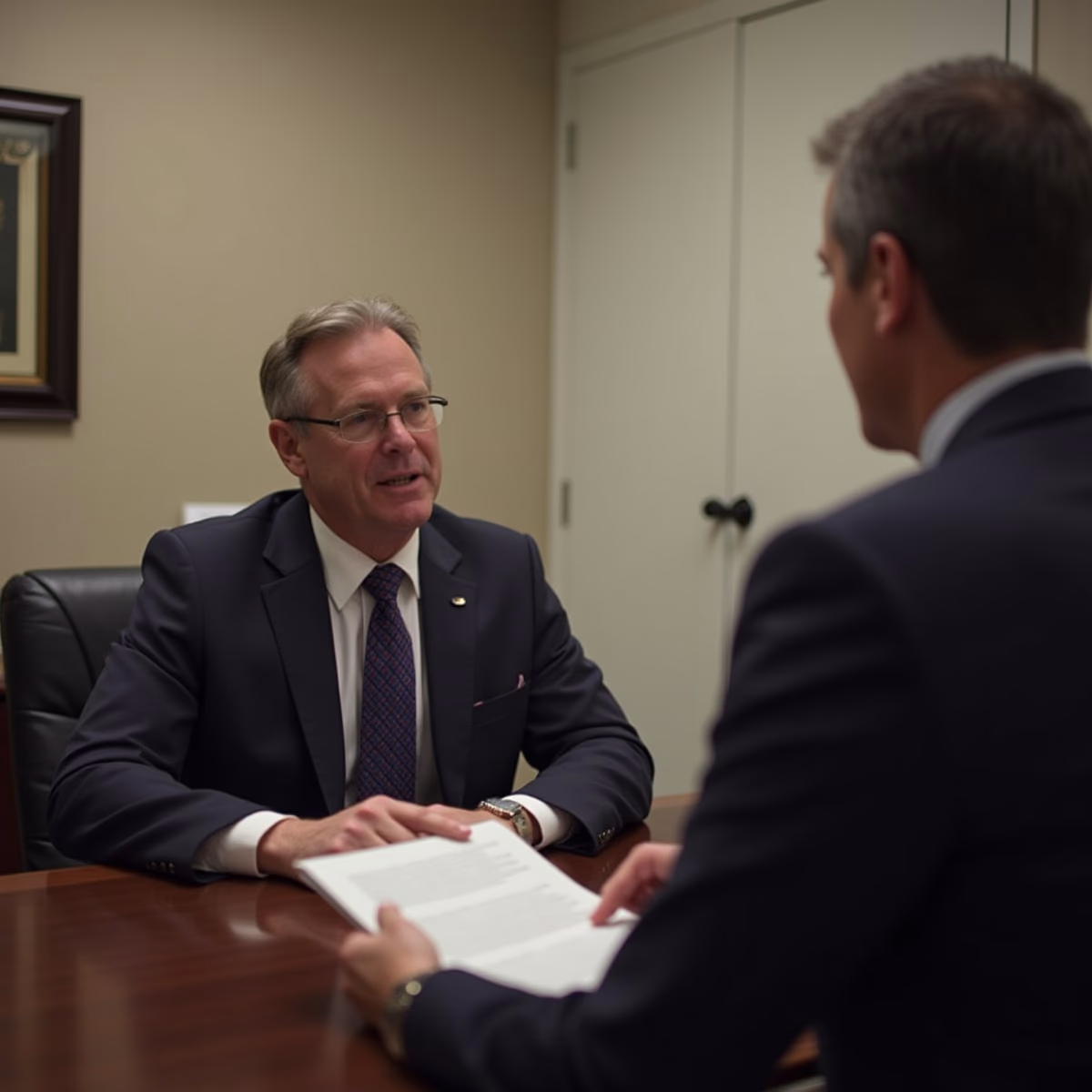 The dedicated trusts staff at The Law Firm of Steven F Bliss Esq focused on Riverside County trust matters meets with clients to manage the trust administration process to sign vital paperwork discussing Why Fund Your Life Insurance Policy into Your Trust