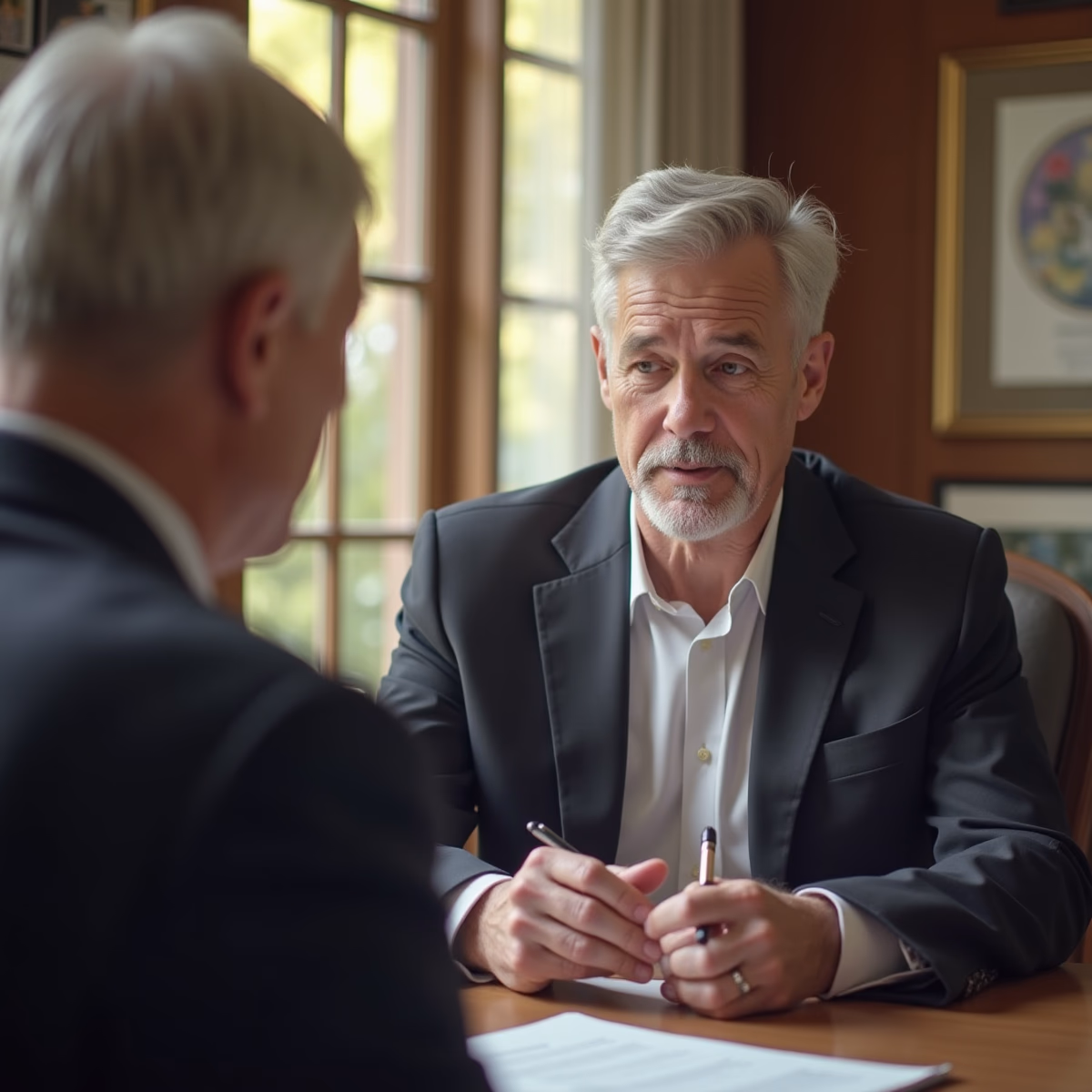 The dedicated trusts staff at The Law Firm of Steven F Bliss Esq focused on Riverside County trust matters meets with clients to manage the trust administration process to sign vital paperwork discussing Why Funding a Trust is More Important Than Creating It