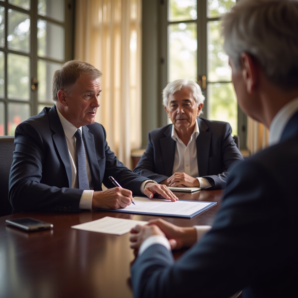 The dedicated trusts staff at The Law Firm of Steven F Bliss Esq focused on Riverside County trust matters meets with clients to manage the trust administration process to sign vital paperwork discussing Why ILITs Typically Avoid Direct Spousal Benefits