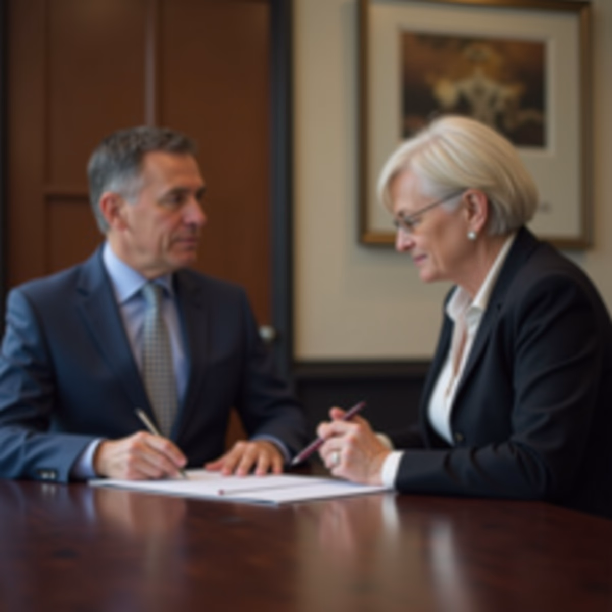 The dedicated trusts staff at The Law Firm of Steven F Bliss Esq focused on Riverside County trust matters meets with clients to manage the trust administration process to sign vital paperwork discussing Why Trust Litigation Often Starts with Funding Errors