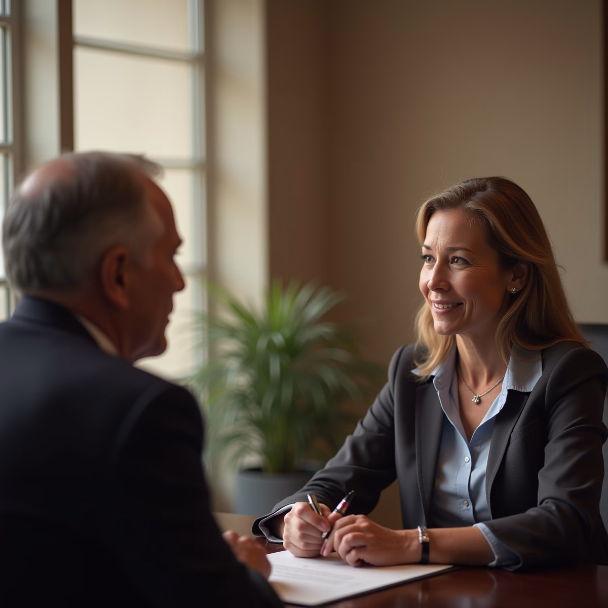 The dedicated trusts staff at The Law Firm of Steven F Bliss Esq focused on Riverside County trust matters meets with clients to manage the trust administration process to sign vital paperwork discussing Why Use an ILIT for Real Estate Even in Temecula