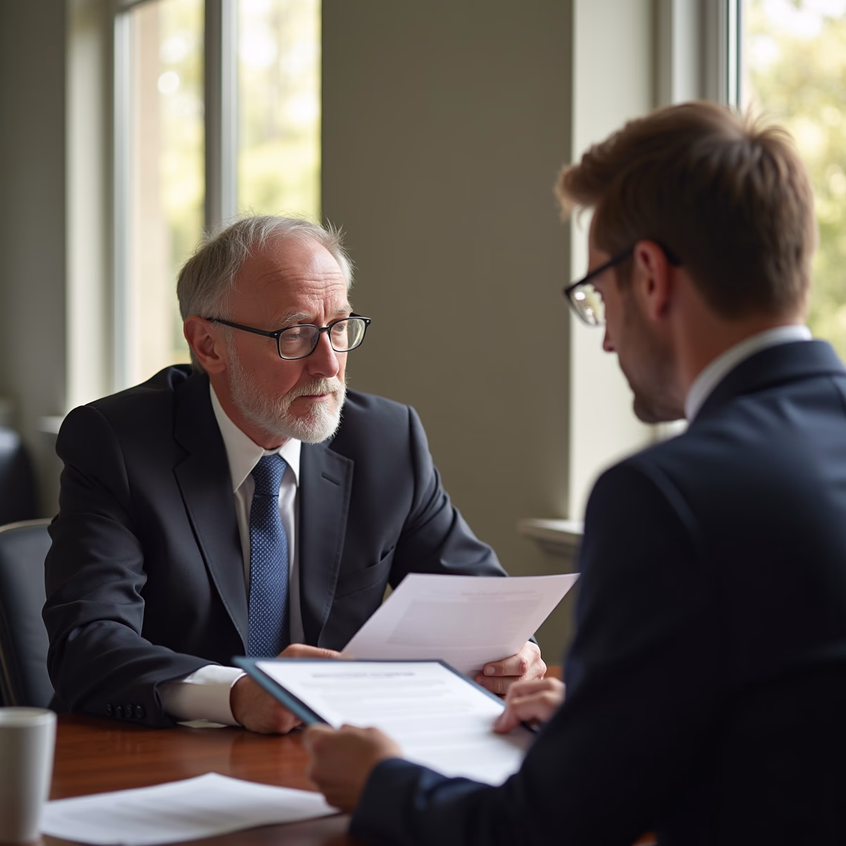 The probate staff working with Managing Partner Steven Farley Bliss helping Riverside County families from our San Diego office consults with appointed administrators in our San Diego office handling critical legal details discussing Why a Power of Attorney Isnt Enough