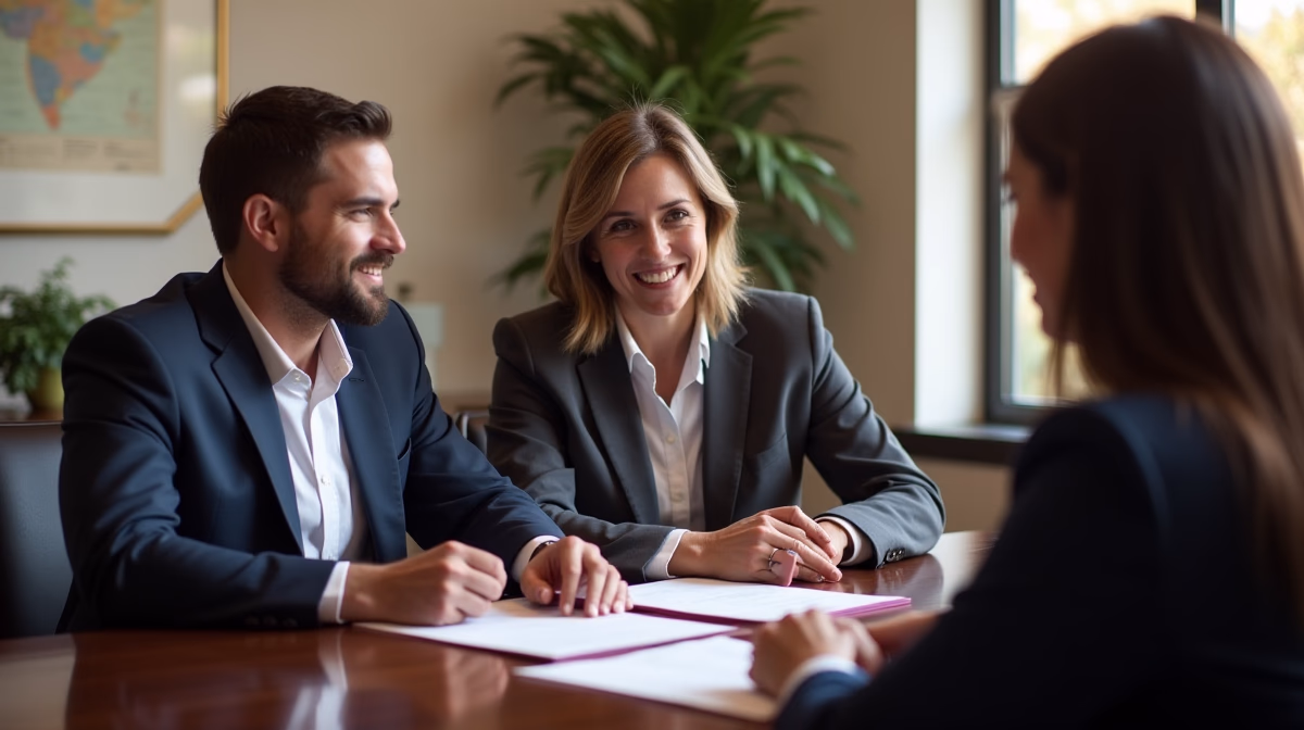 The probate staff working under Managing Partner Steven Farley Bliss focused on Riverside County probate matters is shown meeting with clients in our Southern California office addressing critical legal details discussing Why are Riverside County Probate Dates Delayed