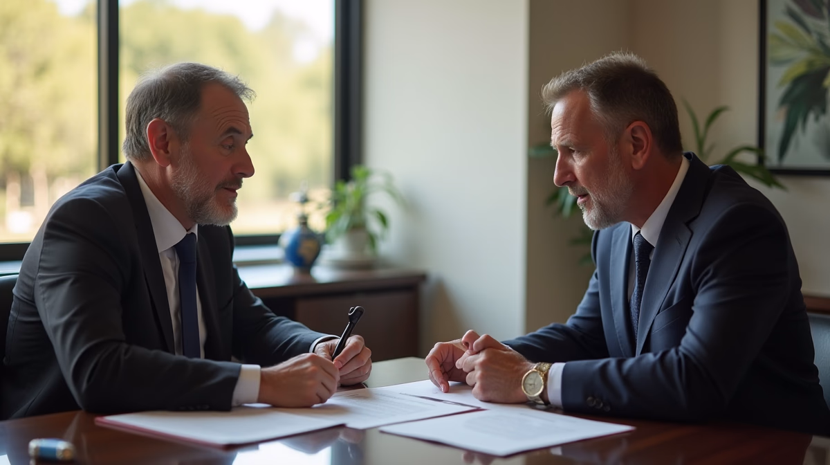 The dedicated trusts staff at The Law Firm of Steven F Bliss Esq focused on Riverside County trust matters meets with clients to manage the trust administration process to sign vital paperwork discussing Why did an unfunded trust trigger a court battle