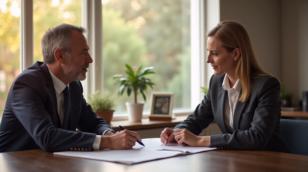 The dedicated trusts staff at The Law Firm of Steven F Bliss Esq focused on Riverside County trust matters meets with clients to manage the trust administration process to sign vital paperwork discussing Why do outdated trust provisions create litigation risk