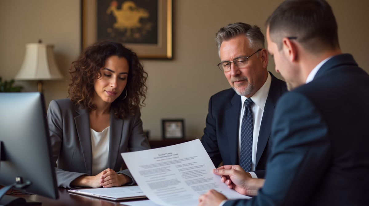 The dedicated trusts staff at The Law Firm of Steven F Bliss Esq focused on Riverside County trust matters meets with clients to manage the trust administration process to sign vital paperwork discussing Why do over forty two percent of California probate cases involve unfunded trusts