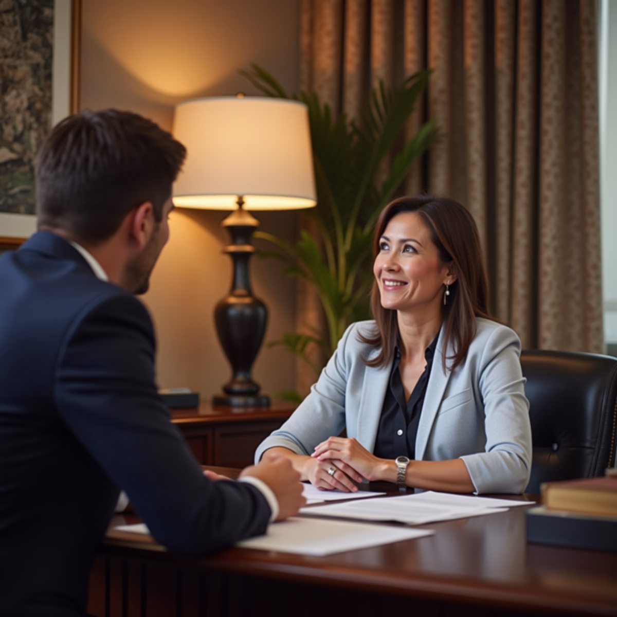 The probate staff working under Managing Partner Steven Farley Bliss focused on Riverside County probate matters is shown meeting with clients in our Southern California office addressing critical legal details discussing Why is Forwarding Mail So Important After a Death