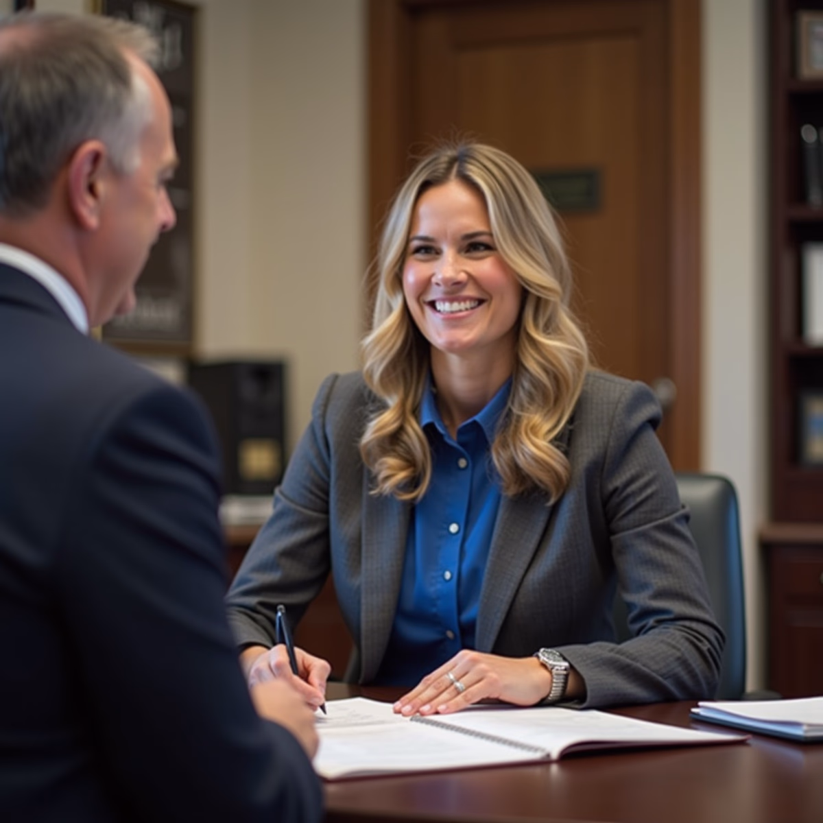 The dedicated trusts staff at The Law Firm of Steven F Bliss Esq focused on Riverside County trust matters meets with clients to manage the trust administration process to sign vital paperwork discussing Why is Funding a Trust So Critical
