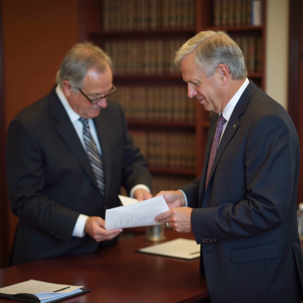 The dedicated trusts staff at The Law Firm of Steven F Bliss Esq focused on Riverside County trust matters meets with clients to manage the trust administration process to sign vital paperwork discussing Why is Properly Titling Property So Important
