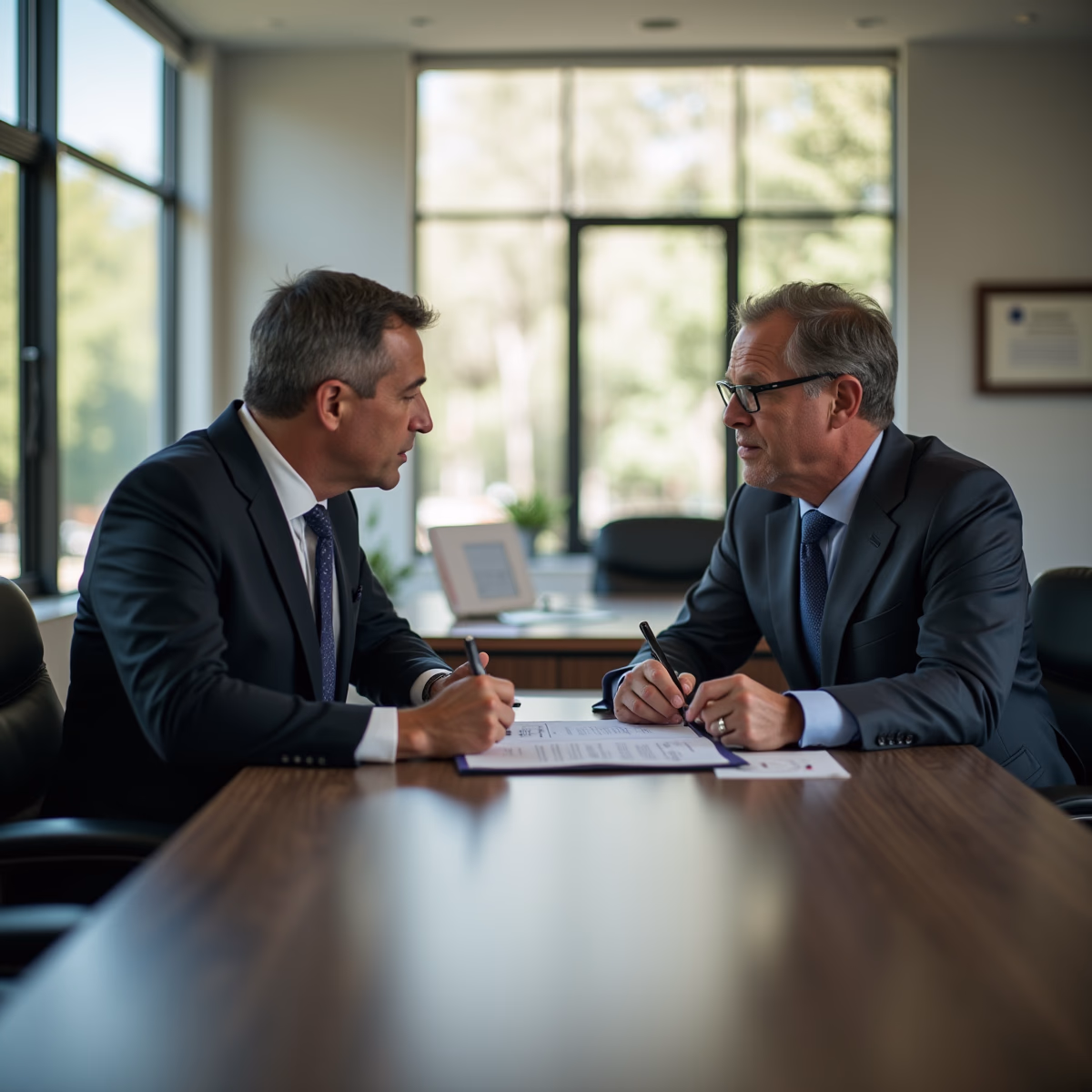 The dedicated trusts staff at The Law Firm of Steven F Bliss Esq focused on Riverside County trust matters meets with clients to manage the trust administration process to sign vital paperwork discussing Will Creating an ILIT Jeopardize My SSDI Benefits