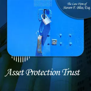 A Locked up Container resembling an Asset protection Trust.