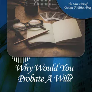 Family documents and basic property that would likely be part of an estate going through probate.